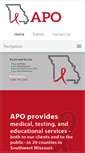 Mobile Screenshot of apo-ozarks.org