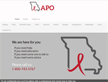 Tablet Screenshot of apo-ozarks.org